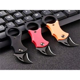 F1 Red Pink Orange Knife Three-piece Set