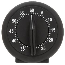 SOFT TOUCH MECHANICAL TIMER BLACK
