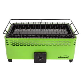 PORTABLE SMOKELESS BBQ GREEN