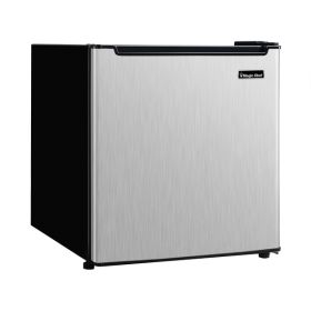 Magic Chef 1.7 Cubic Foot Stainless Steel Mini Refrigerator